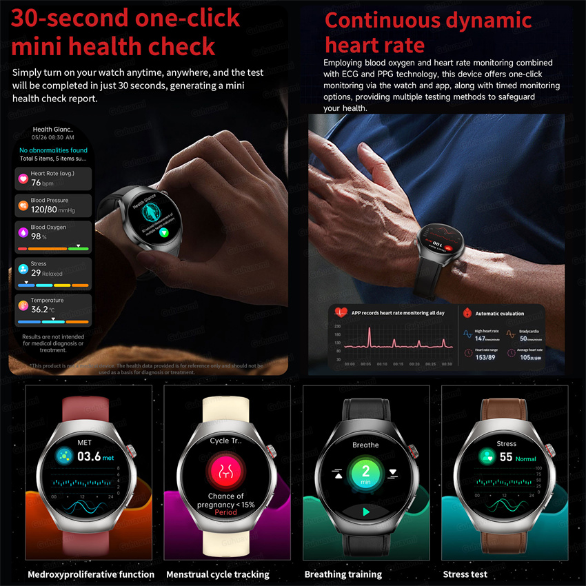 New Smart Watch Health Grade B - Women'S Fashion Retailers บทวิจารณ์และราคา
