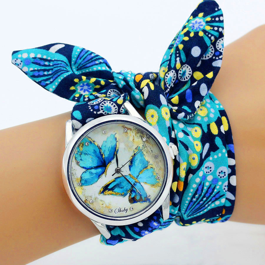 Shsby New Ladies Cloth Wristwa - Women'S Fashion From The 60S บทวิจารณ์และราคา
