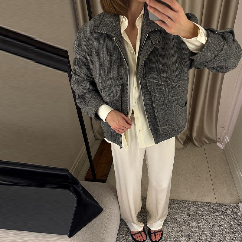 Chic Stylish Coat Stand-collar - Women'S Fashion Trends Fall 2025 บทวิจารณ์และราคา