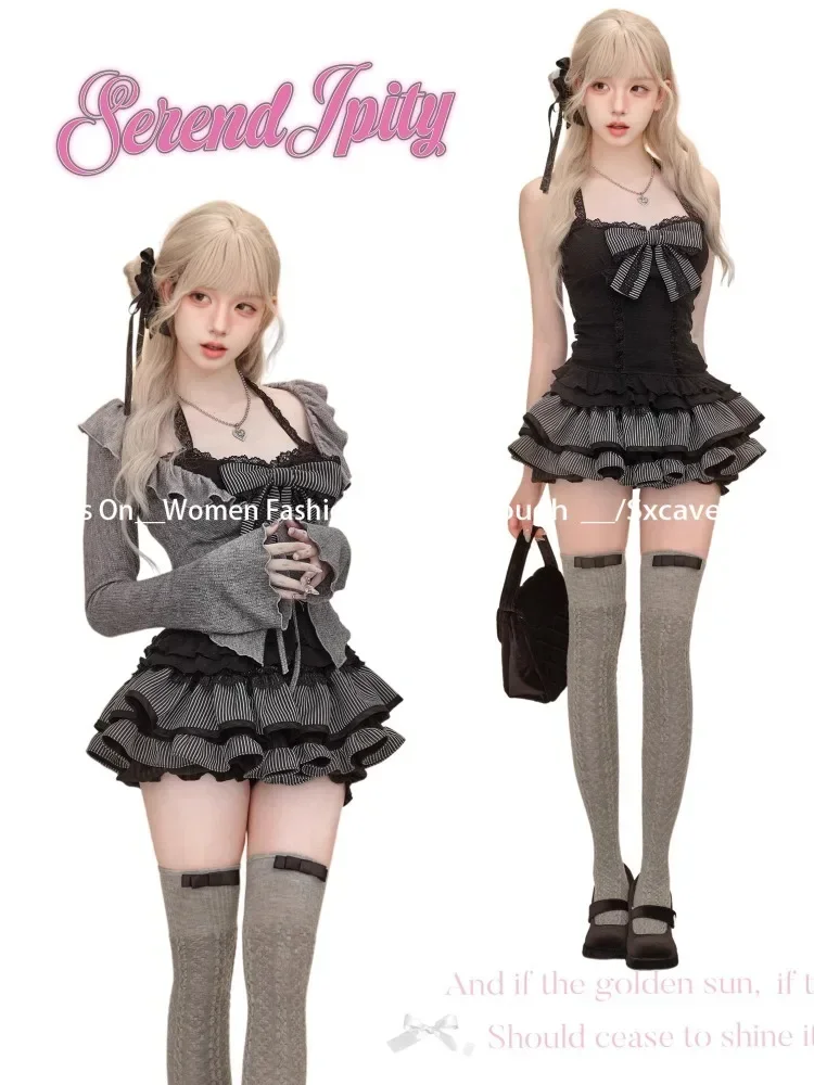Sweet Lolita Vintage Suits Wom - Corset Top Boned บทวิจารณ์และราคา